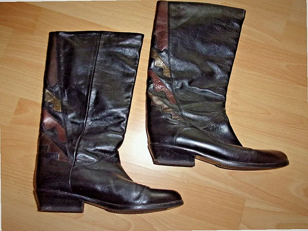 Geometrisch Reitgummistiefel