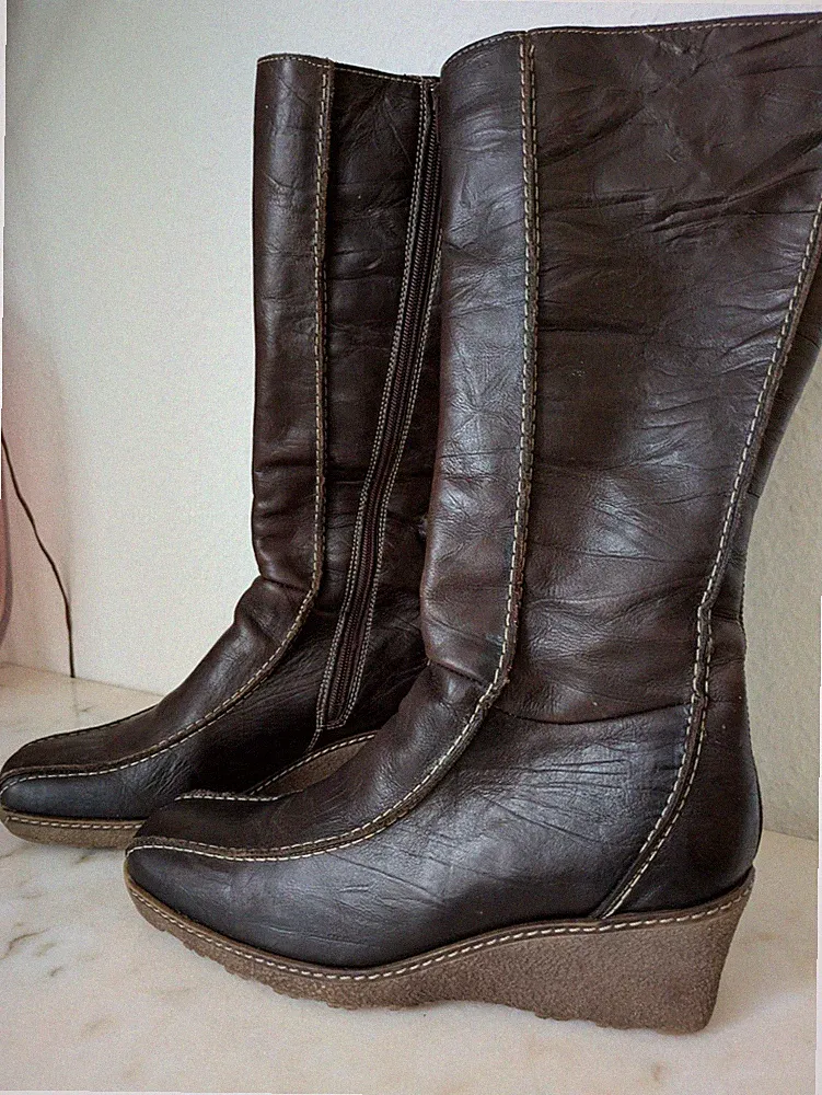 Sehr Bequem aldo stiefel Braun Leder 39