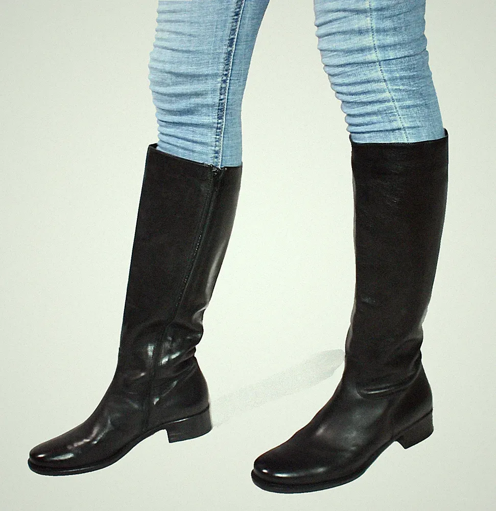 SELECTION ITALY REITSTIEFEL DAMENSTIEFEl ECHTLEDER EU40 #S10-2# OP 169€ ! NEU !