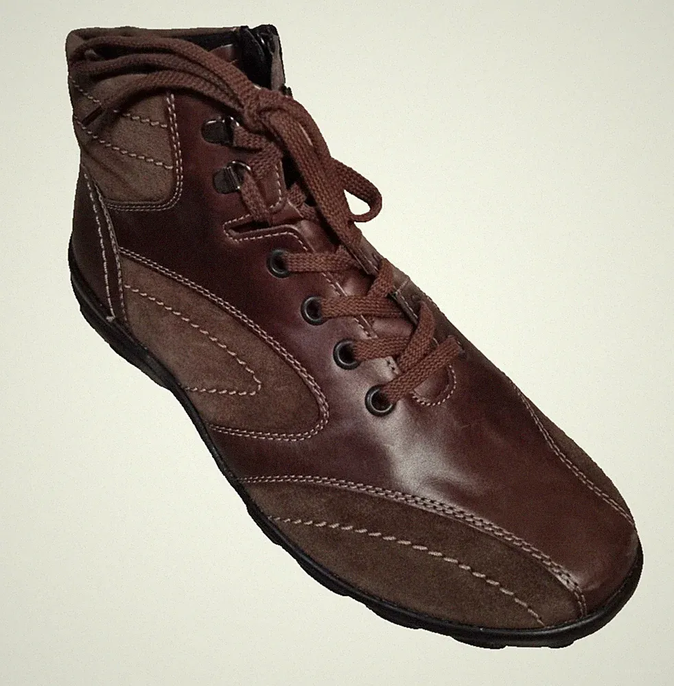 SEMLER Damen Sneaker Katja-St Taupe Komfort Wechselfußbett Leder SALE BR6A2