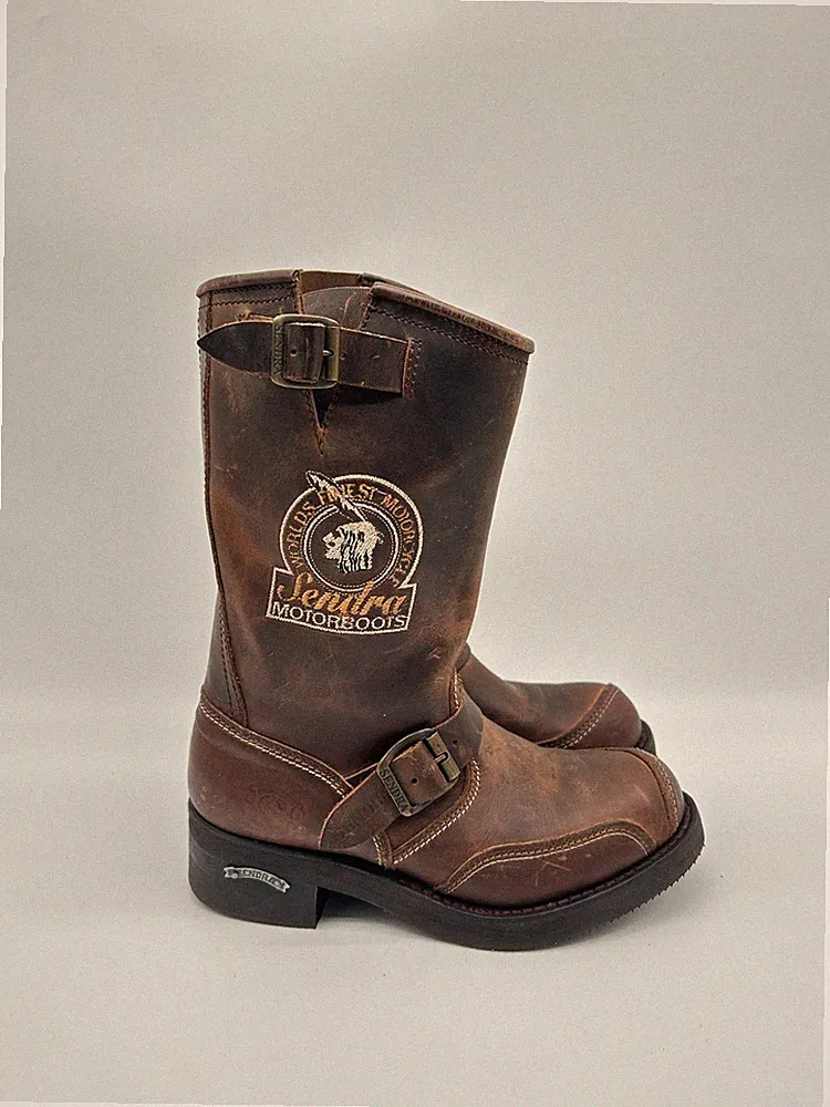 Sendra Damen Motorradstiefel Braun EUR 39