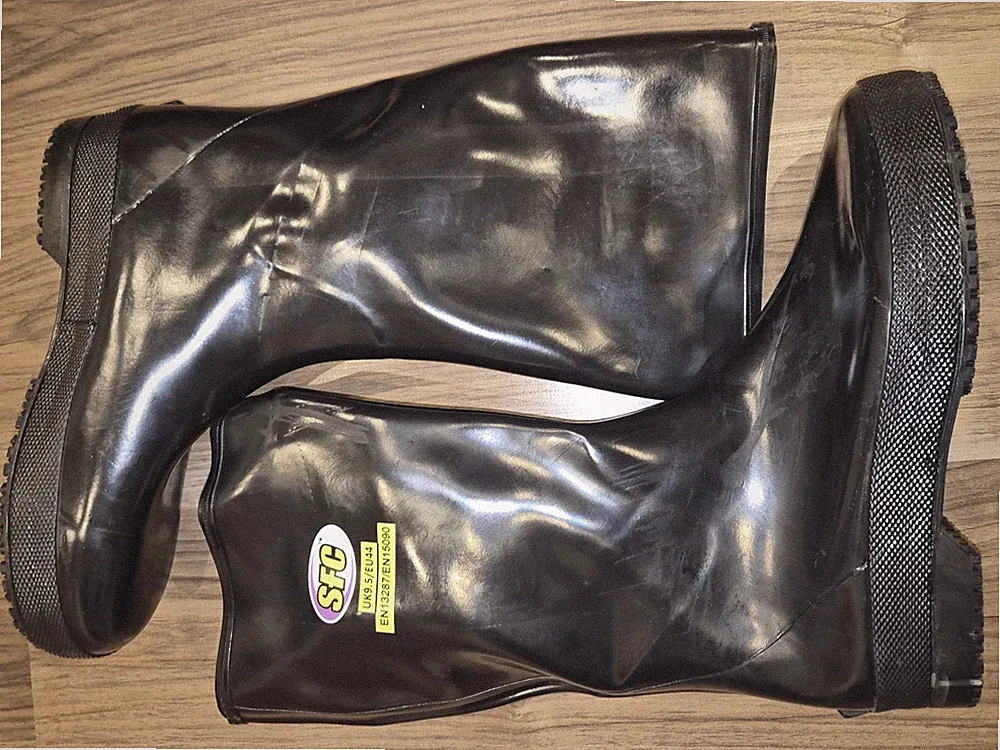Shoes for Crews PVC Gummistiefel Ölbestandig EU 44