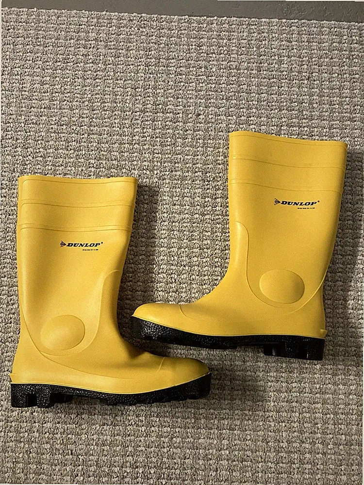 Sicherheitsgummistiefel Gelb Neu Größe 42
