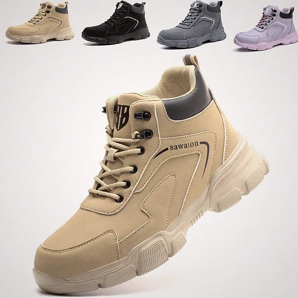 Sicherheitsschuhe Herren Leicht Sicherheitsstiefel Herren Damen Wasserdicht A...