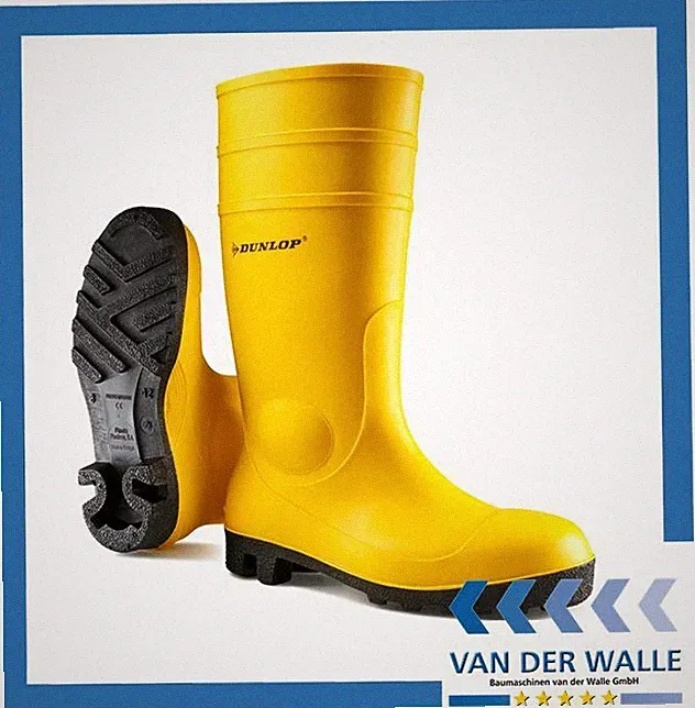 Sicherheitsstiefel Baustiefel Gummistiefel gelb S5d