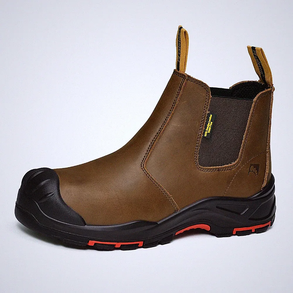 Sicherheitsstiefel M8025NBO Herren Wide Fit Over Cap Composite Toe Arbeitssti...