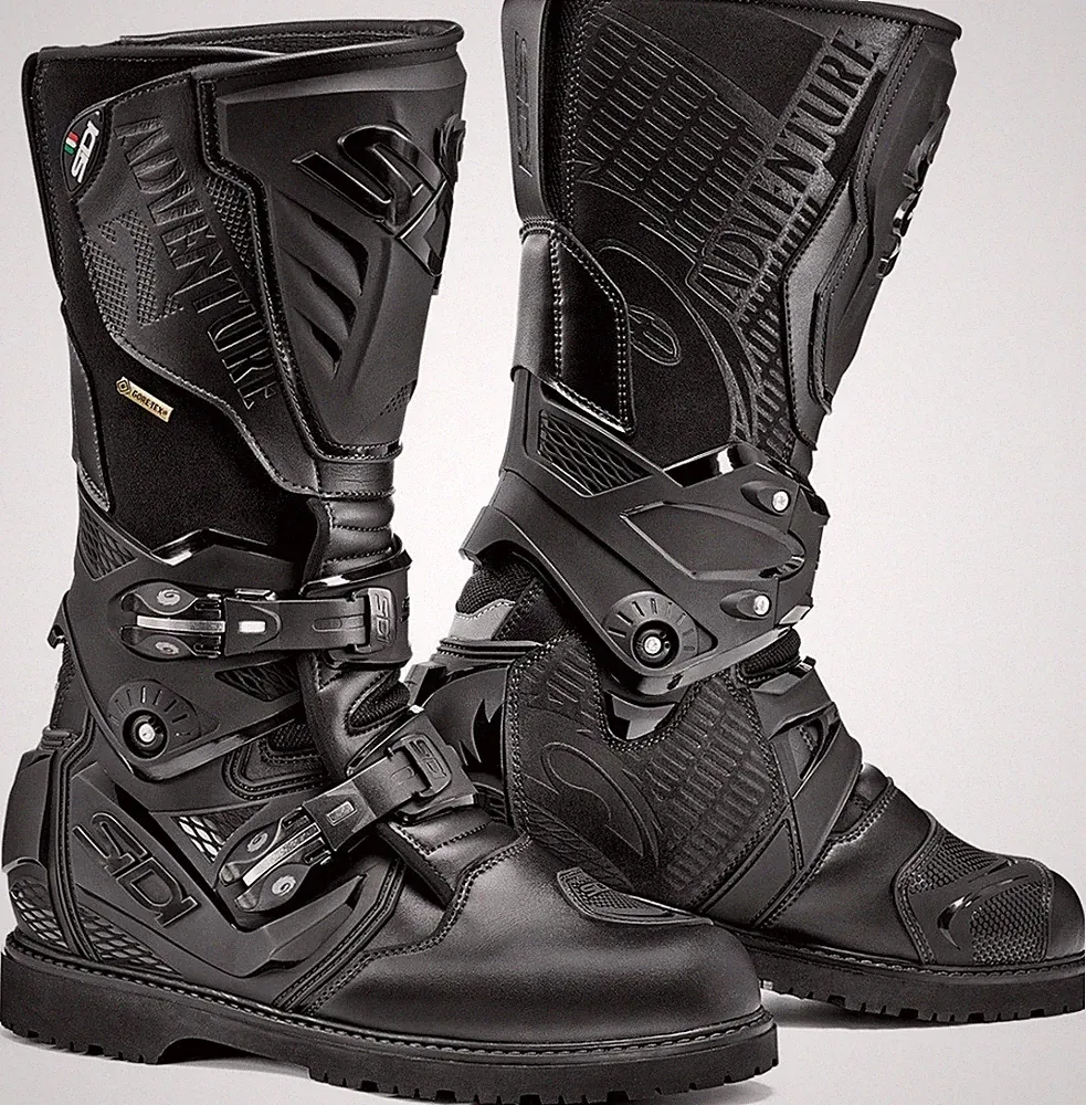 Sidi Adventure 2 - 47 Offroad Enduro Motorrad Stiefel mit GoreTex schwarz