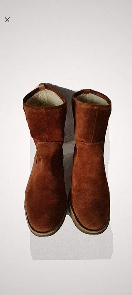 SIOUX Mokassins, Stiefeletten, echt Wildleder, Braun, Gr. 39