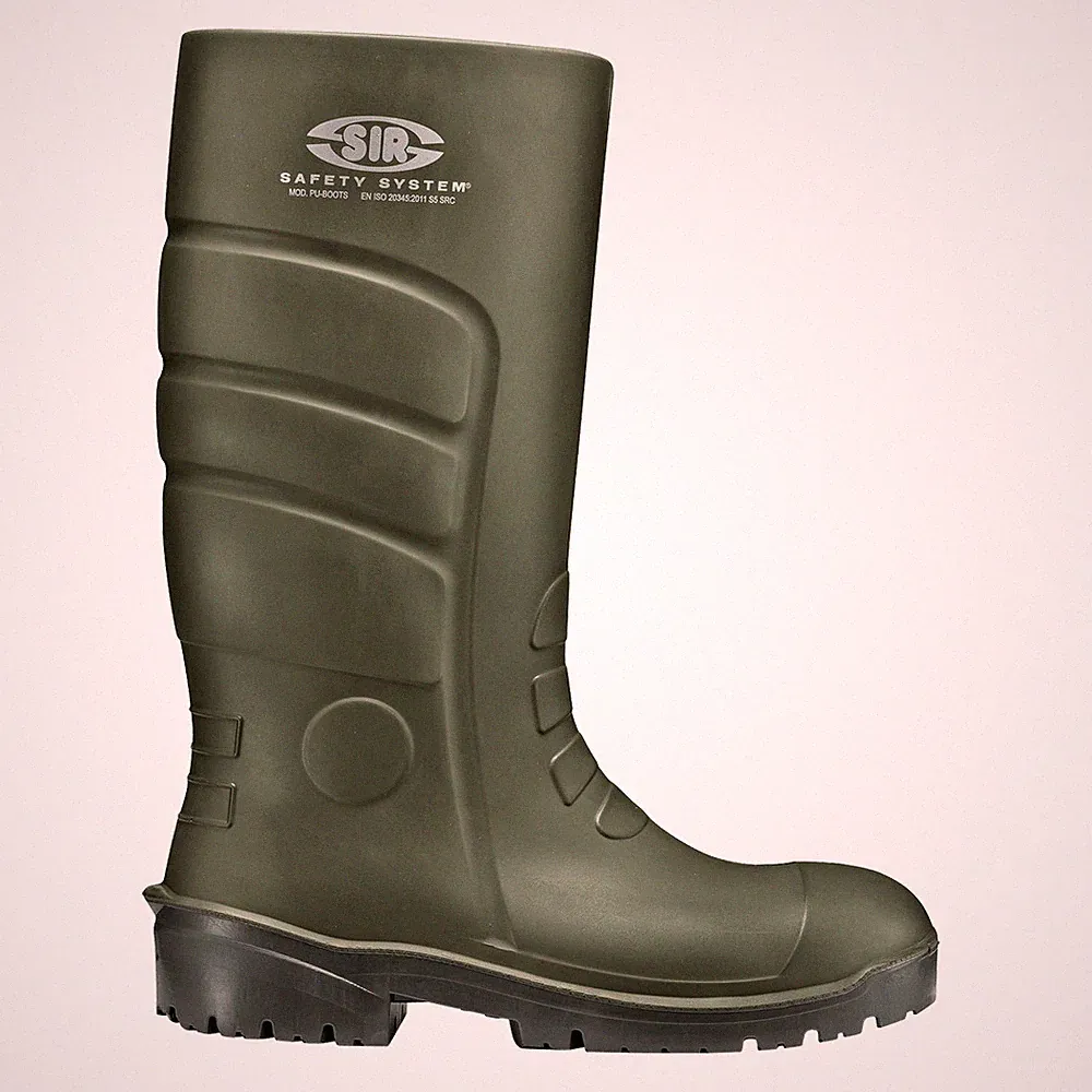 SIR STIEFEL PU-BOOT S5 CI SRC Gummistiefel Grün Sicherheitsgummistiefel