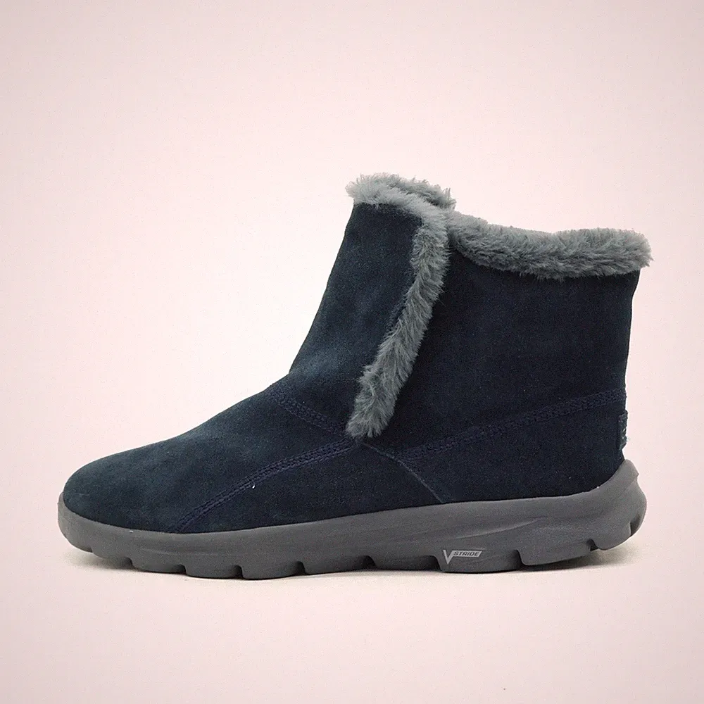 Skechers Damen 14385W stiefel dunkelblau wildleder on-the-go winterstiefel EU 41