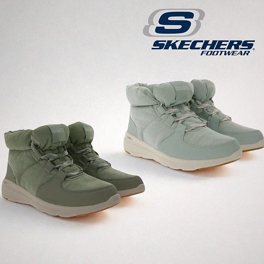 SKECHERS Damen Glacial Ultra Trend Up Ankle-Boots mit Ultra Go-Dämpfung