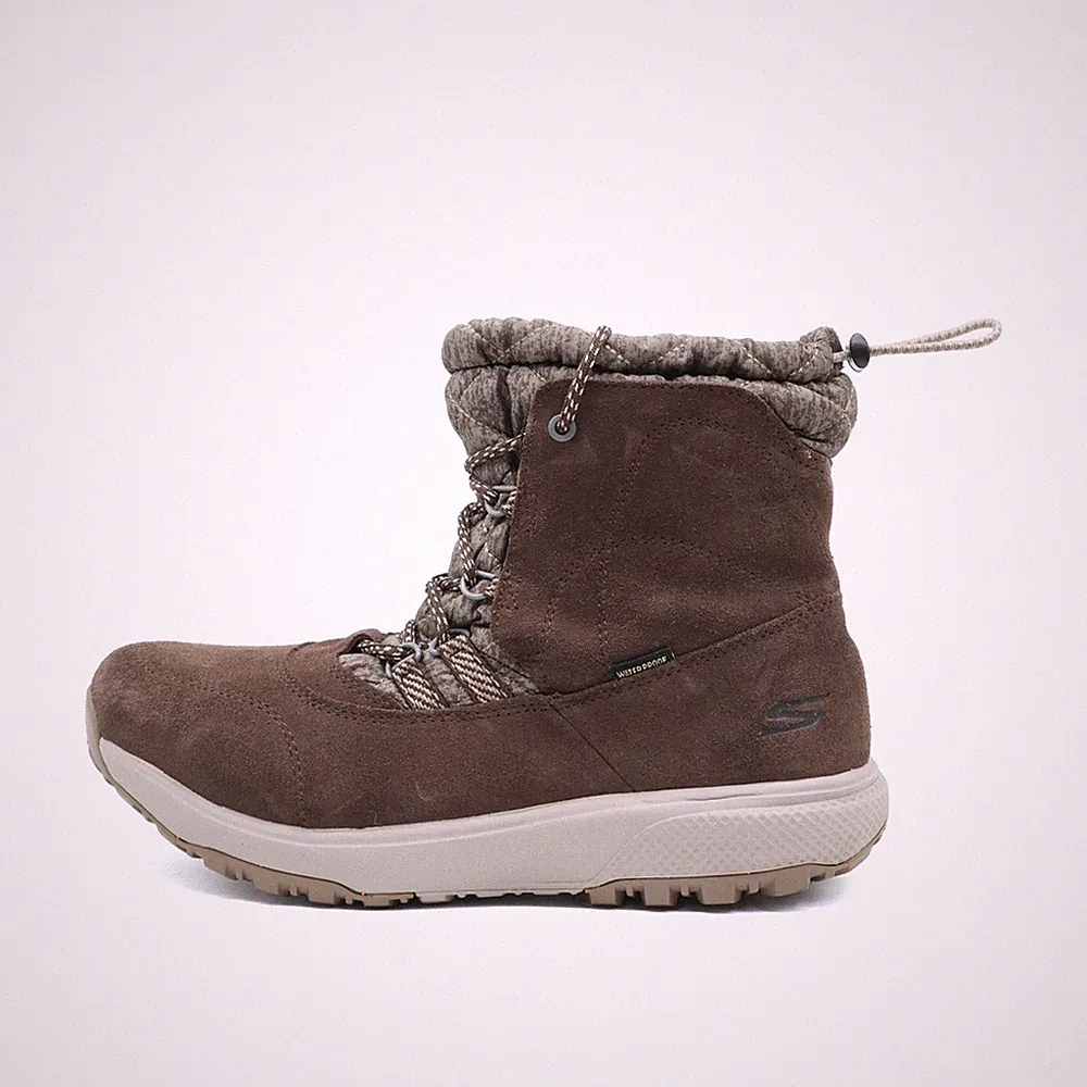 Skechers Damen SN 15573 Stiefel Braun Leder/Textil Outdoor Outdoor-Stiefel EU 39