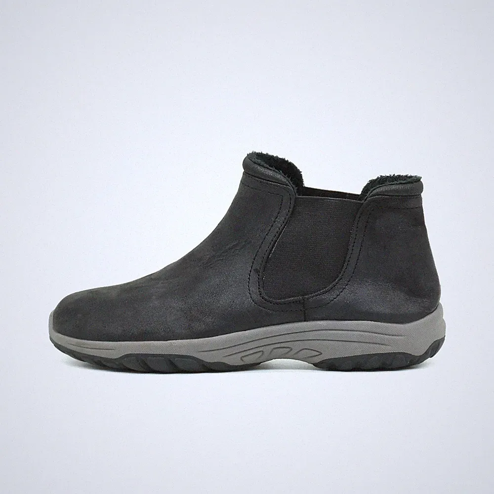 Skechers Damen SN 158388 Stiefeletten Schwarz Textil Chelsea Boots EU 39