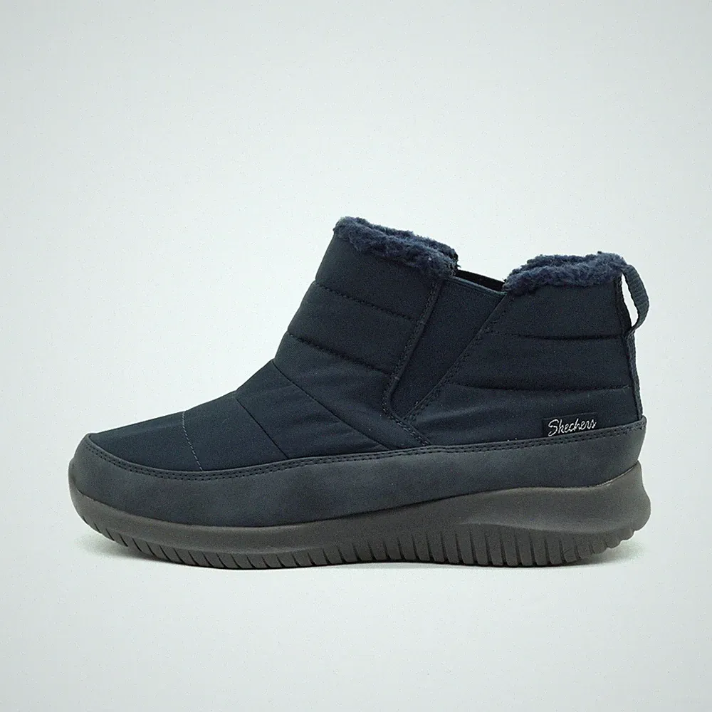 Skechers Damen SN 44998 Stiefel Marineblau Winterschuhe Stiefeletten EU 37.5