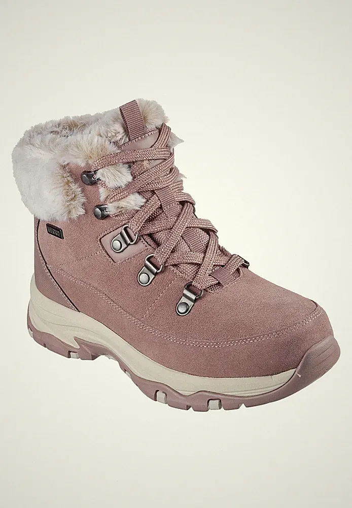 Skechers Damen Trego Snow Worries 167882 MVE Stiefel Waterproof