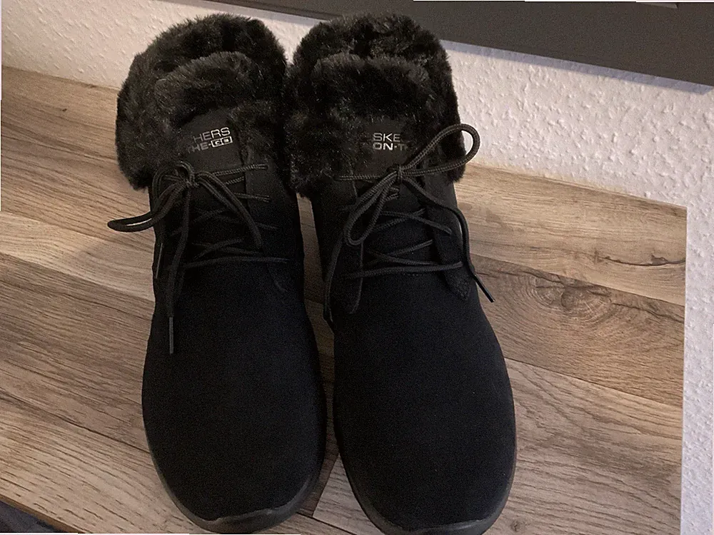 Skechers Damenstiefel Schwarz
