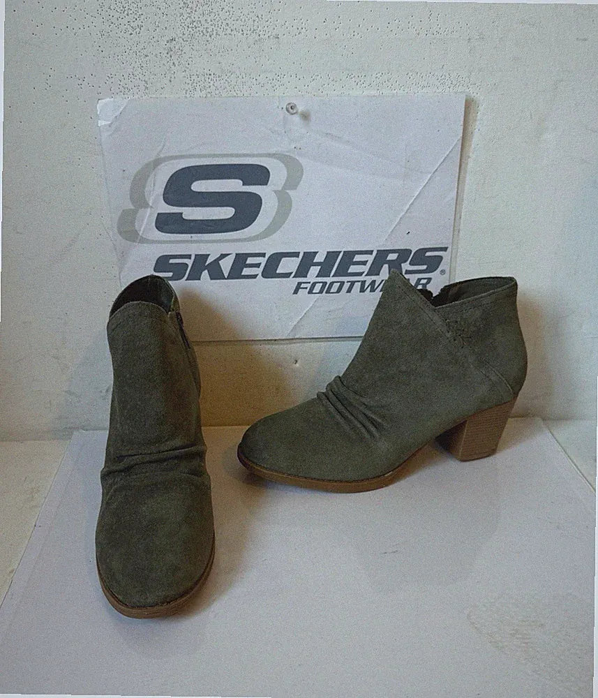 Skechers Wildleder Stiefel Größe UK 4,5 EU 37,5