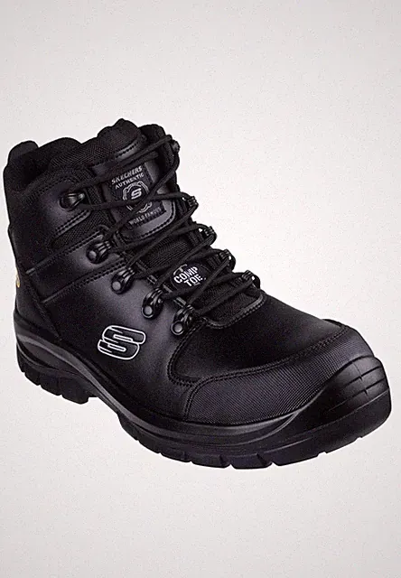 Skechers Work Trophus - Kilram Stiefel Herren Verbundwerkstoffkappe 200187EC BLK
