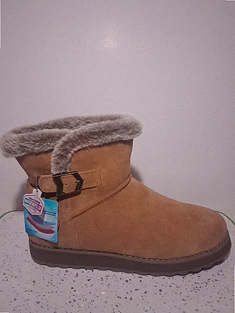 Sketchers Arrow 2.0 Stiefel - Größe 6 Damenstiefel warm Tech Memory Foam Innensohle