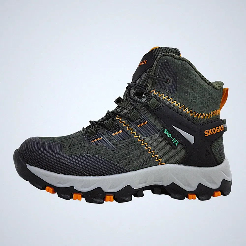 Skogan Aino Kinderschuhe Burschen Schnürstiefel Grün Freizeit