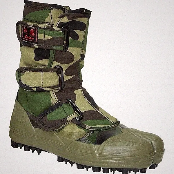 Sokaido ASAGIRI Camo Tabi Stiefel Arbeitsschuhe Stahlspike I-881 Ninja Schuhe...