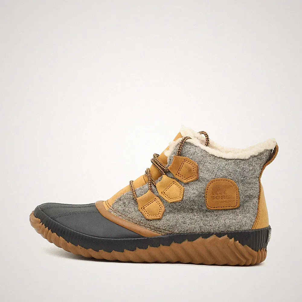 Sorel Damen Explorer Carnival Stiefeletten Grau Gefüttert Winterschuhe EU 39.5
