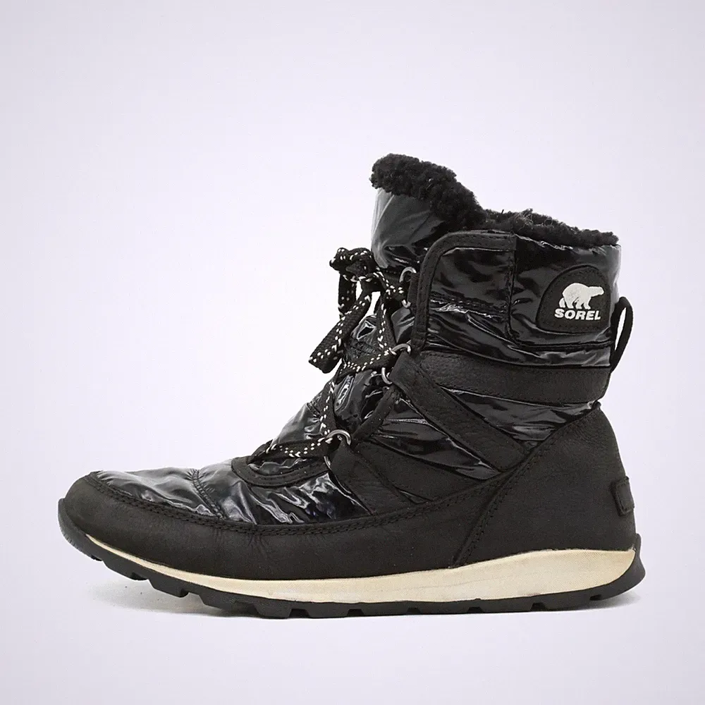 Sorel Damen LL3433-010 Stiefel Schwarz Nylon Mittel Boot Winterstiefel EU 40
