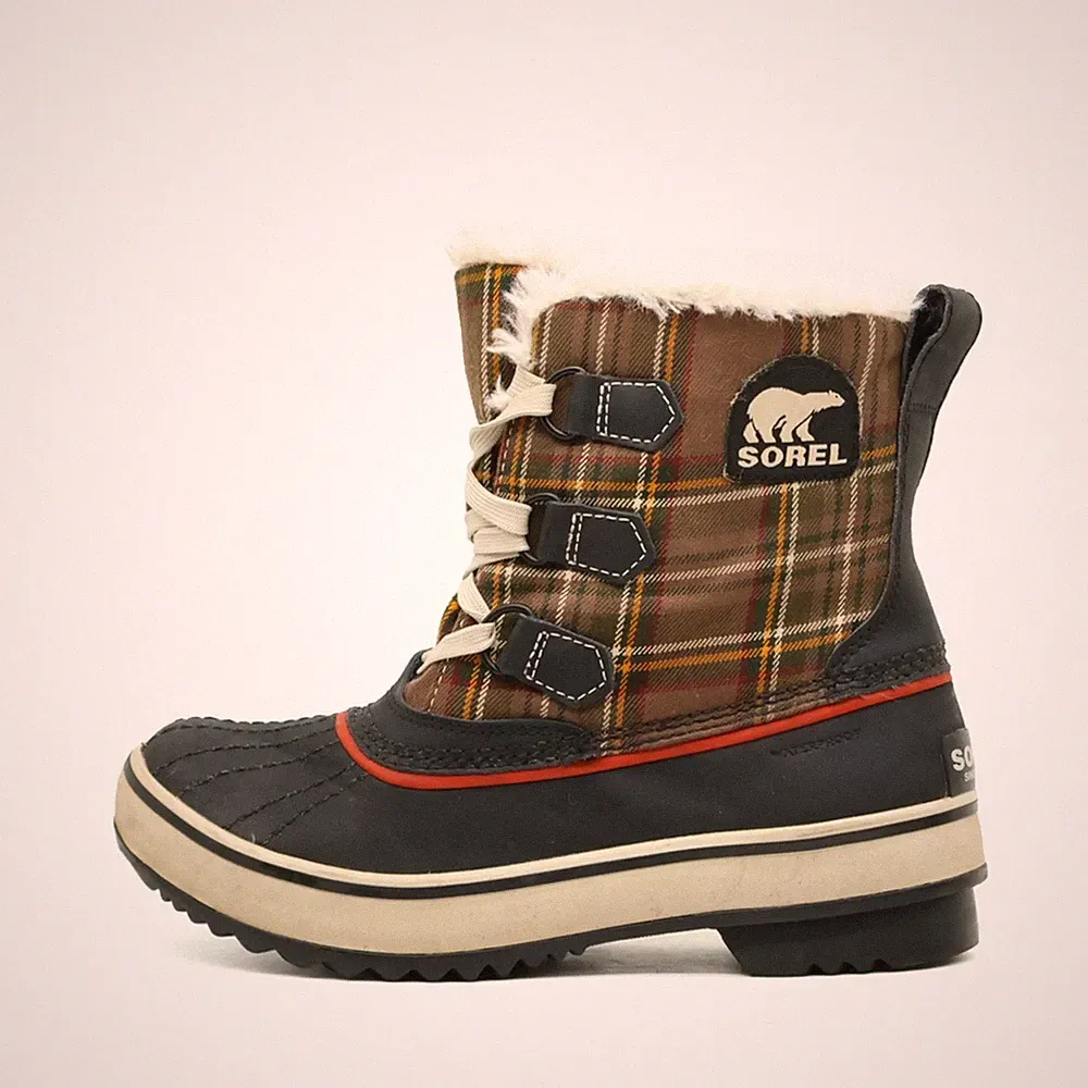 Sorel Damen NL1935-248 Winterschuhe Braun Textil Knöchelhoch Stiefel EU 36 2/3