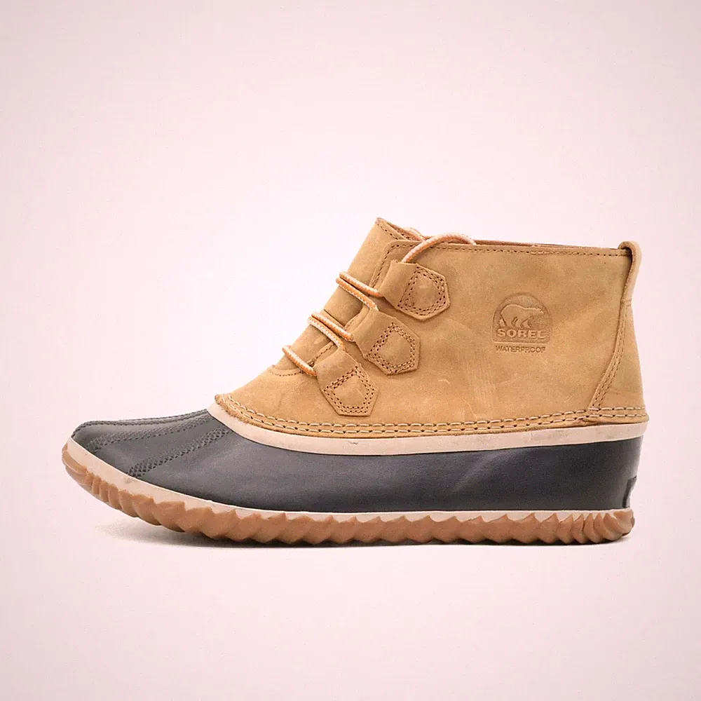 Sorel Damen NL2133-286 Stiefel Braun/Schwarz Knöchelhoch Wasserdicht EU 41.5
