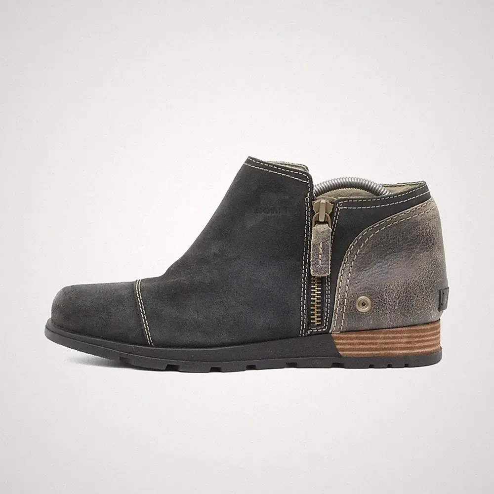 Sorel Damen NL2161-010 Stiefeletten Schwarz Grau Knöchelhoch Booties EU 40