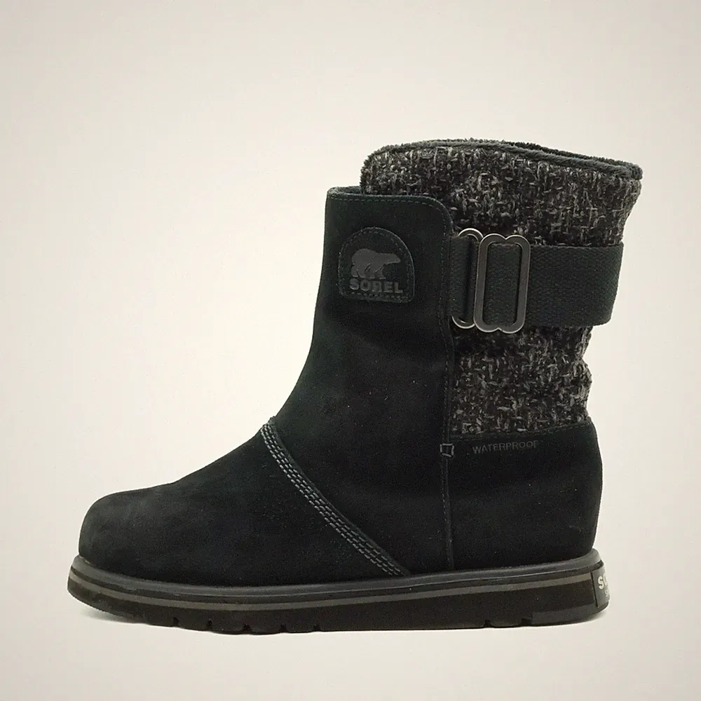 Sorel Damen NL2370-010 Stiefel Schwarz Wildleder Winter Winterstiefel EU 39