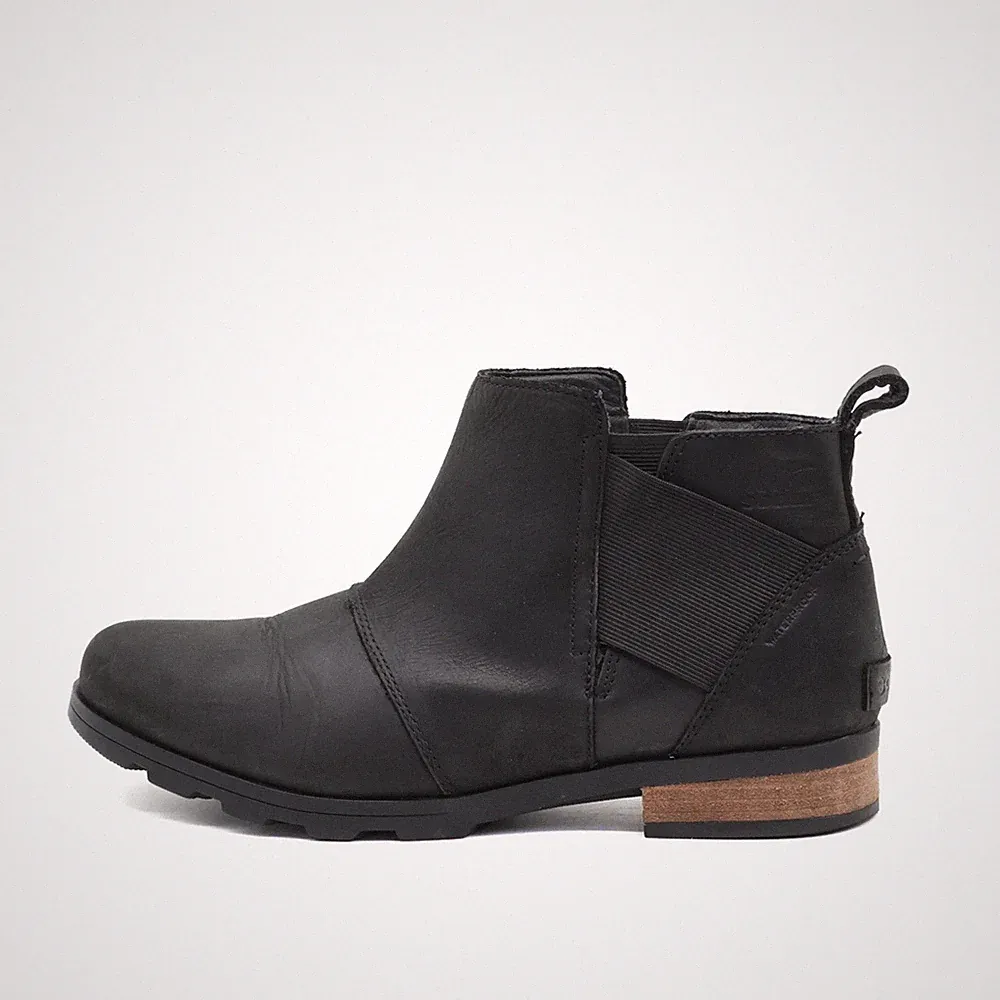 Sorel Damen NL2671-010 Stiefeletten Schwarz Leder Chelsea Boots EU 42