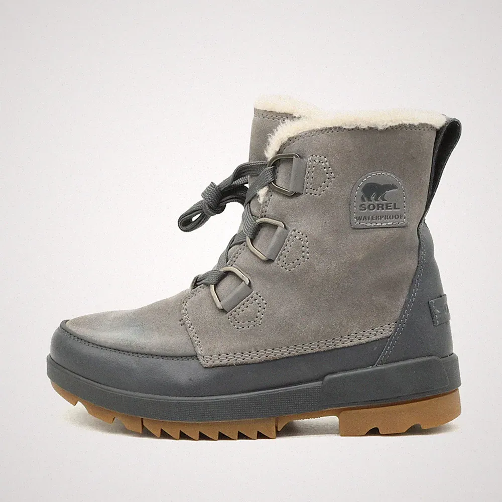 Sorel Damen NL3425-052 Stiefel Grau Wildleder Waterproof Winterstiefel EU 39