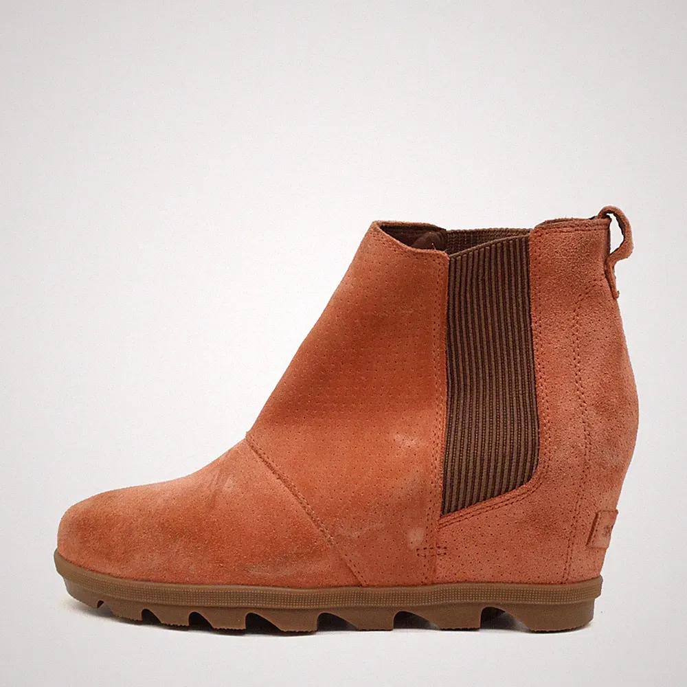 SOREL Damen NL3675-235 Stiefelette Braun Wildleder Chelsea Stiefeletten EU 39