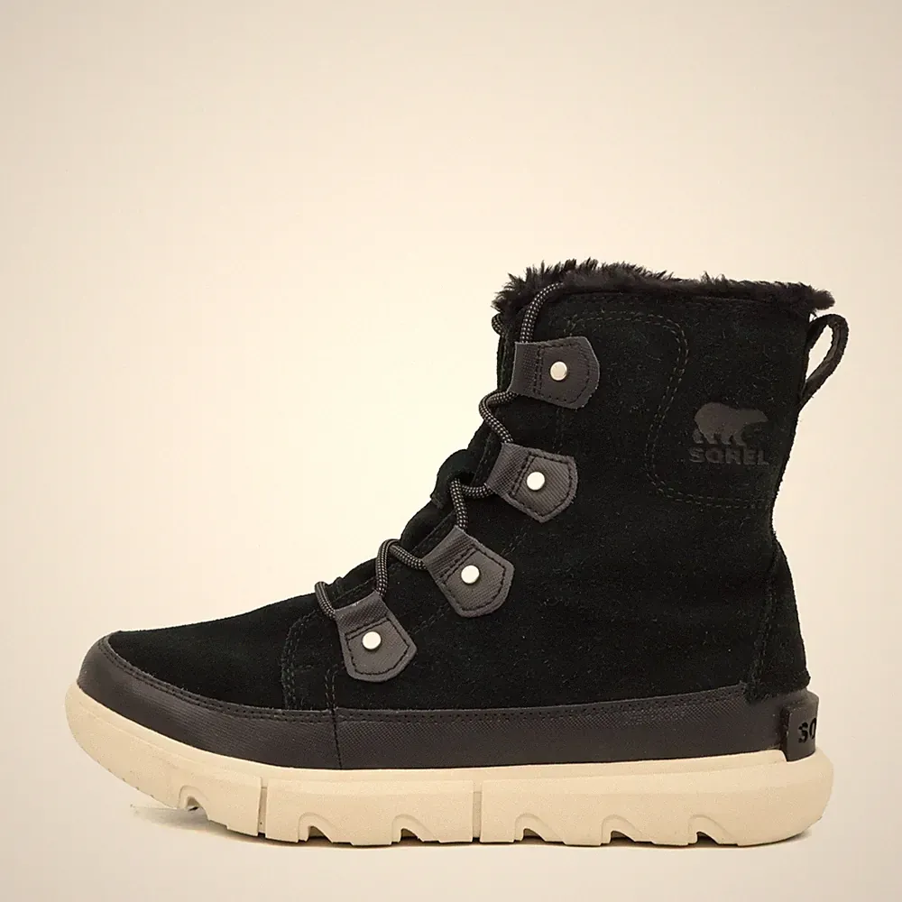 Sorel Damen NL4462-010 Stiefel Schwarz Wildleder Winter Winterstiefel EU 40