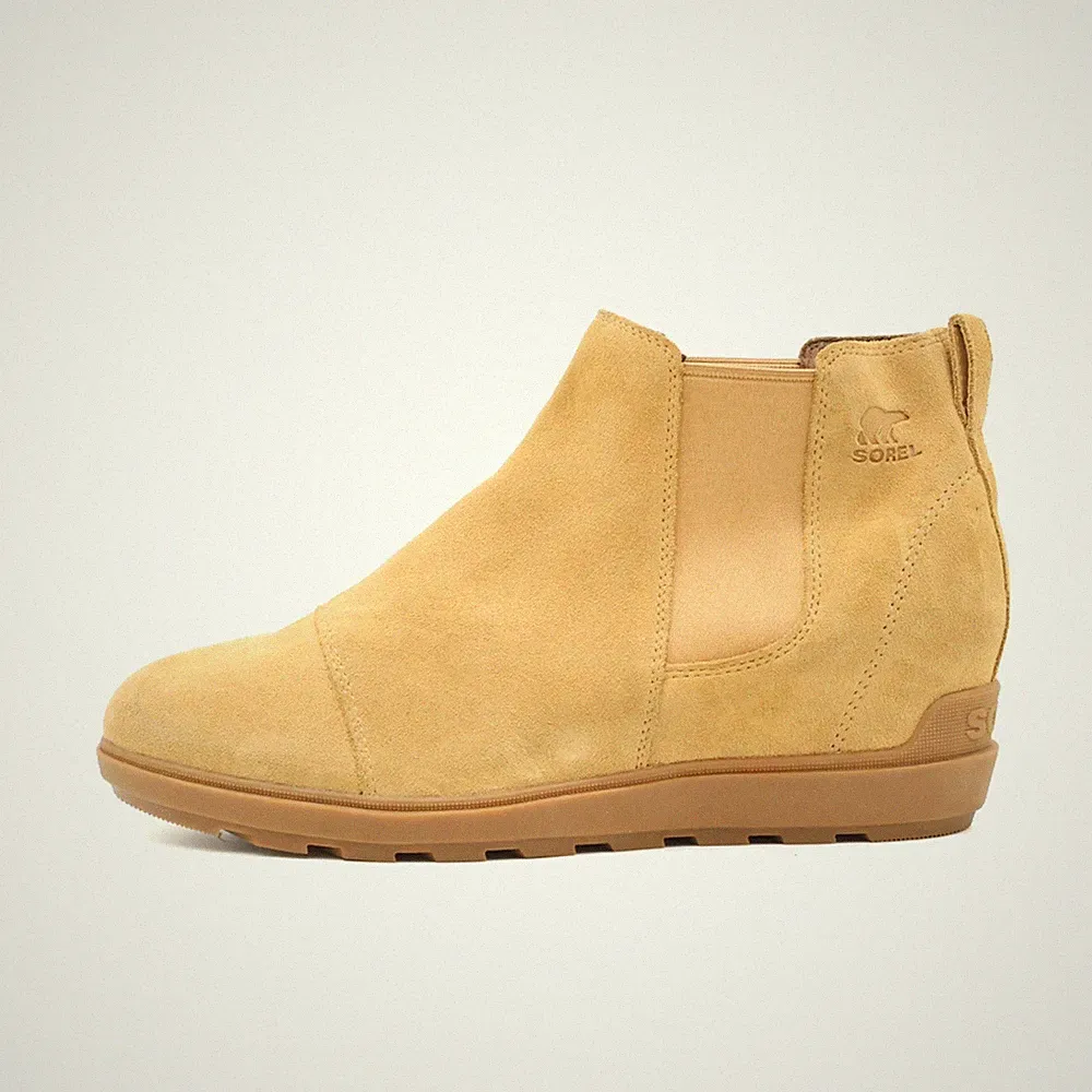 Sorel Damen NL5020-263 Stiefeletten Beige Wildleder Boots Chelsea EU 43