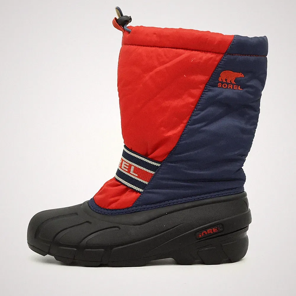 Sorel Damen NY1881-698 Stiefel Rot/Blau Textil Knöchelhoch Snow Boots EU 39