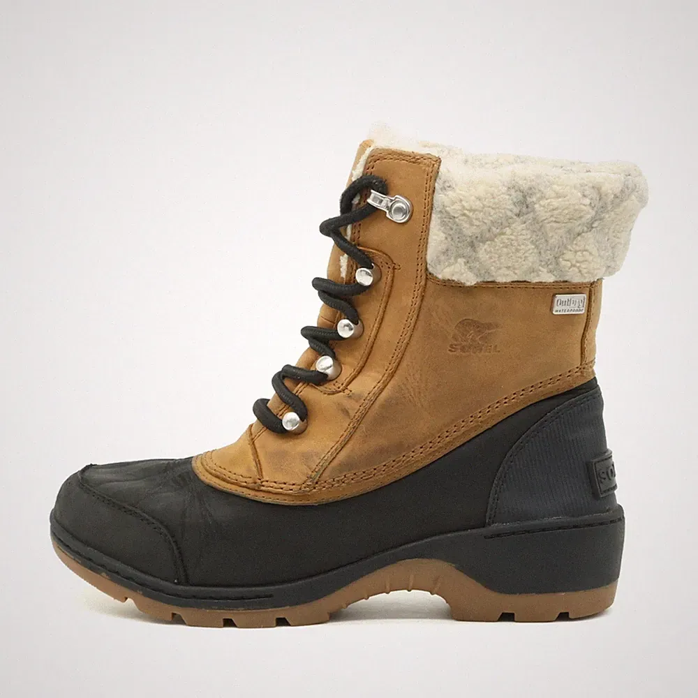 Sorel Damen Out About Stiefel braun schwarz warmfutter Winterstiefel EU 37.5