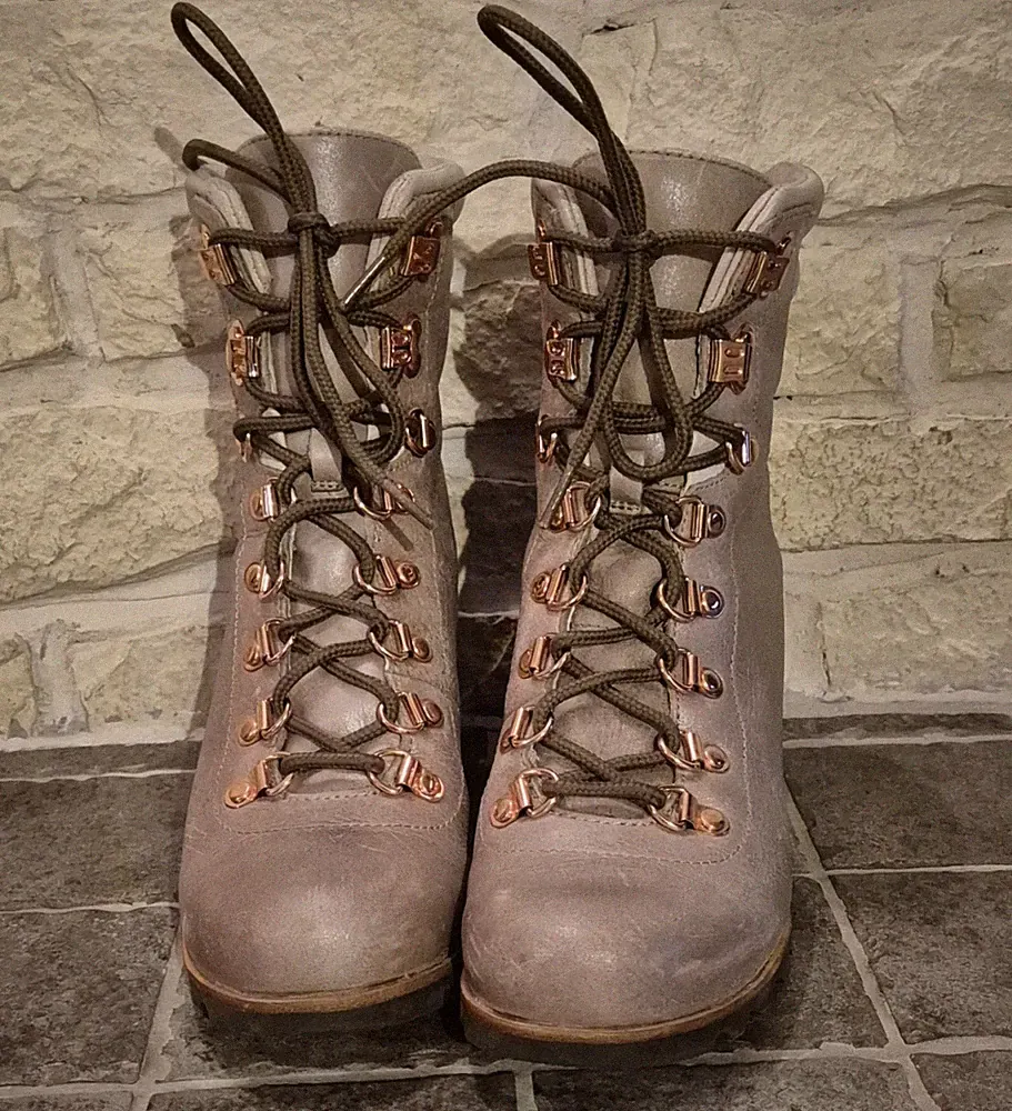 Sorel Damen Stiefelette Beige Leder Boots Stiefeletten EU 39