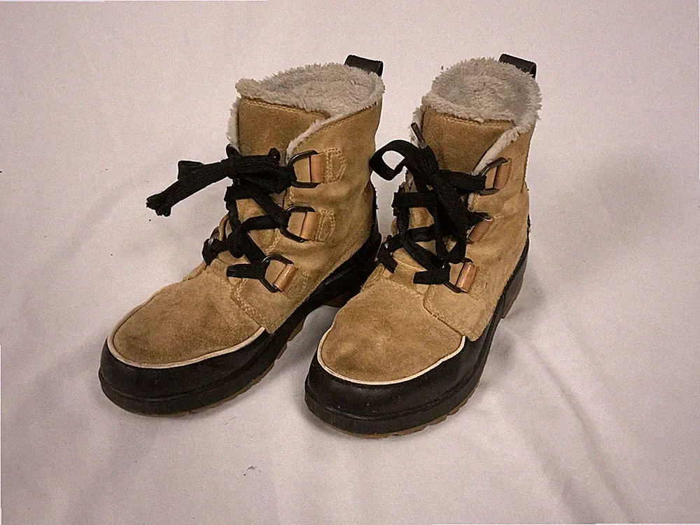 Sorel Damen-Winterstiefel hell braun / Beige, gefüttert Gr. 40