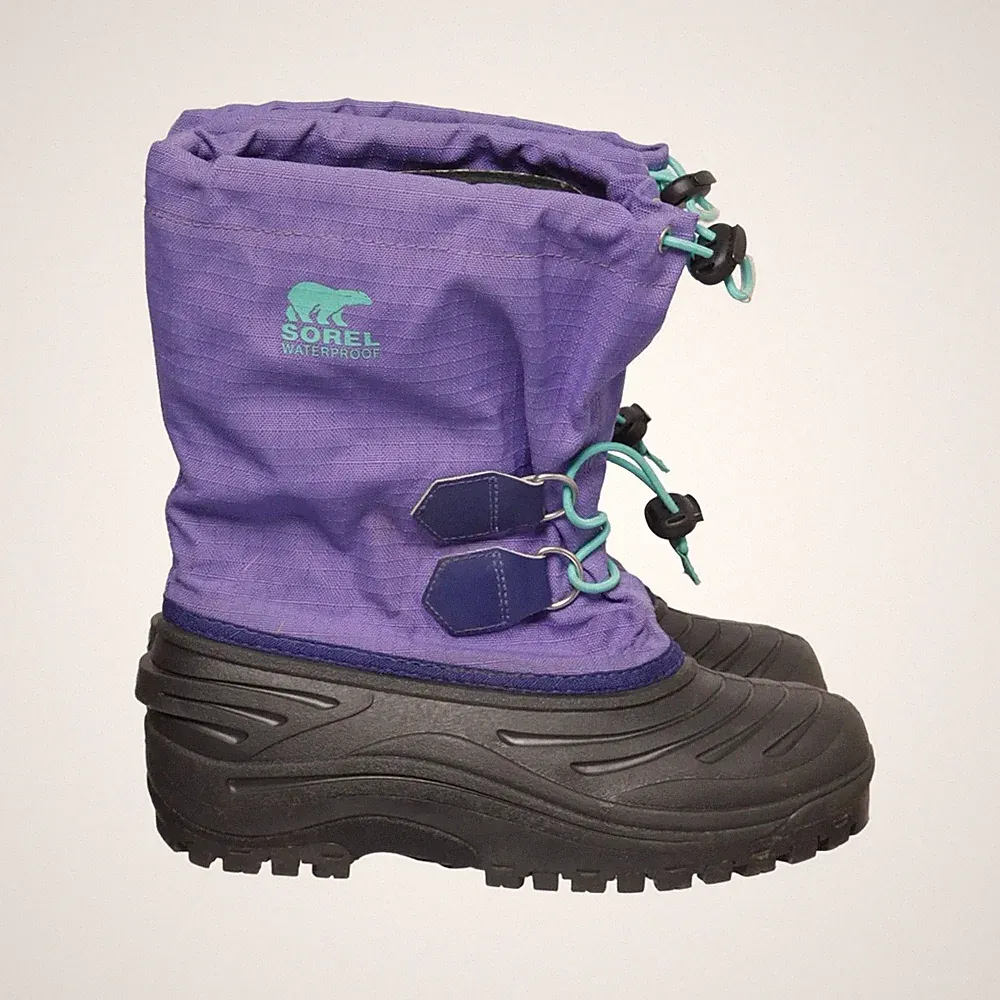 Sorel, Gummistiefel, Größe: 35, Lila/Schwarz, Damen #l85