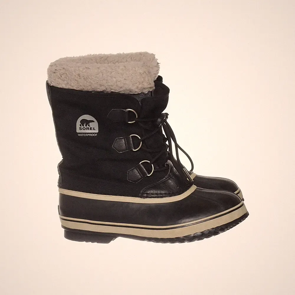 Sorel, Gummistiefel, Größe: 39, model: ny1879-010, Schwarz, Kunstpelz #b9h