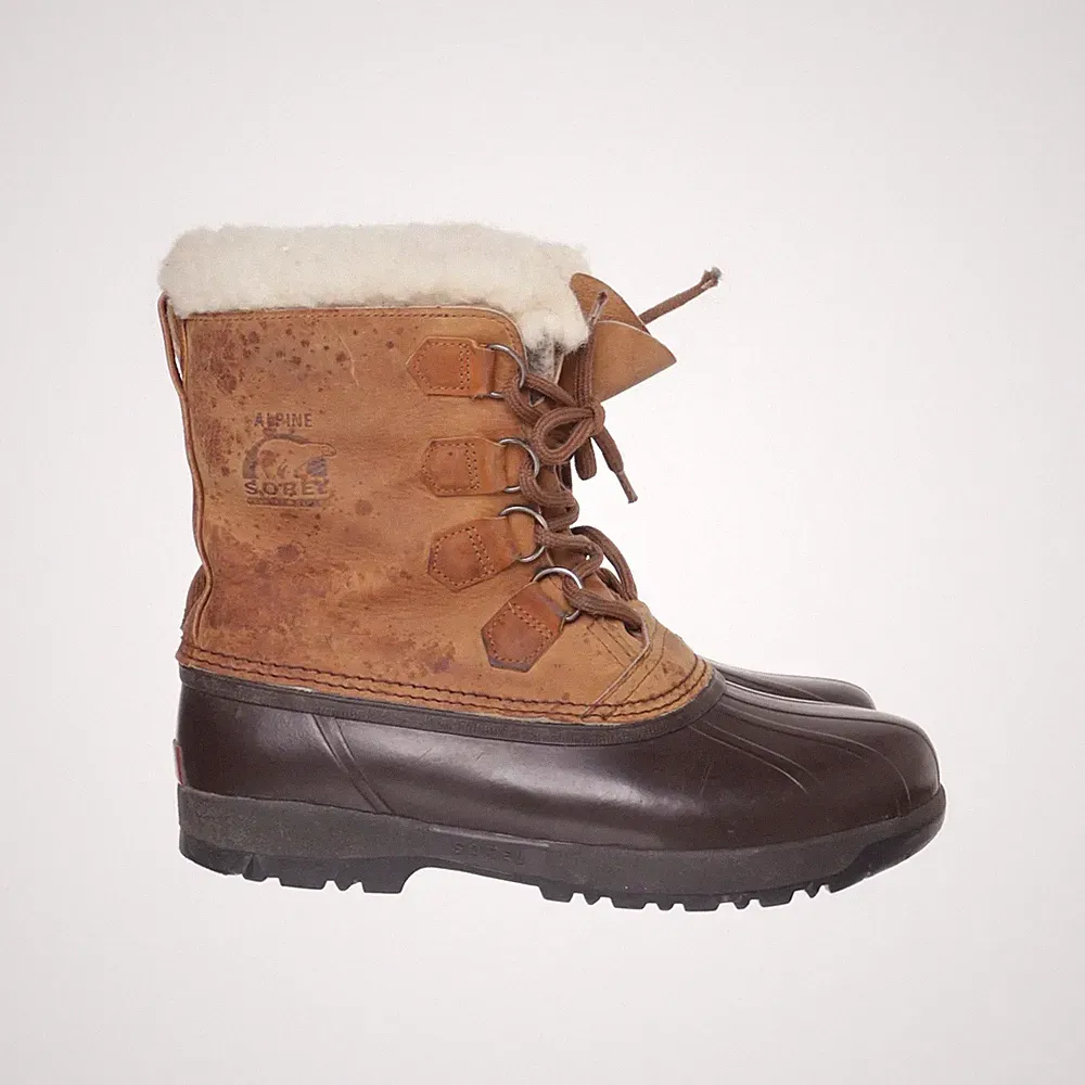 Sorel, Gummistiefel, Größe: 42 1/2, Braun/Schwarz, Damen #Mgd