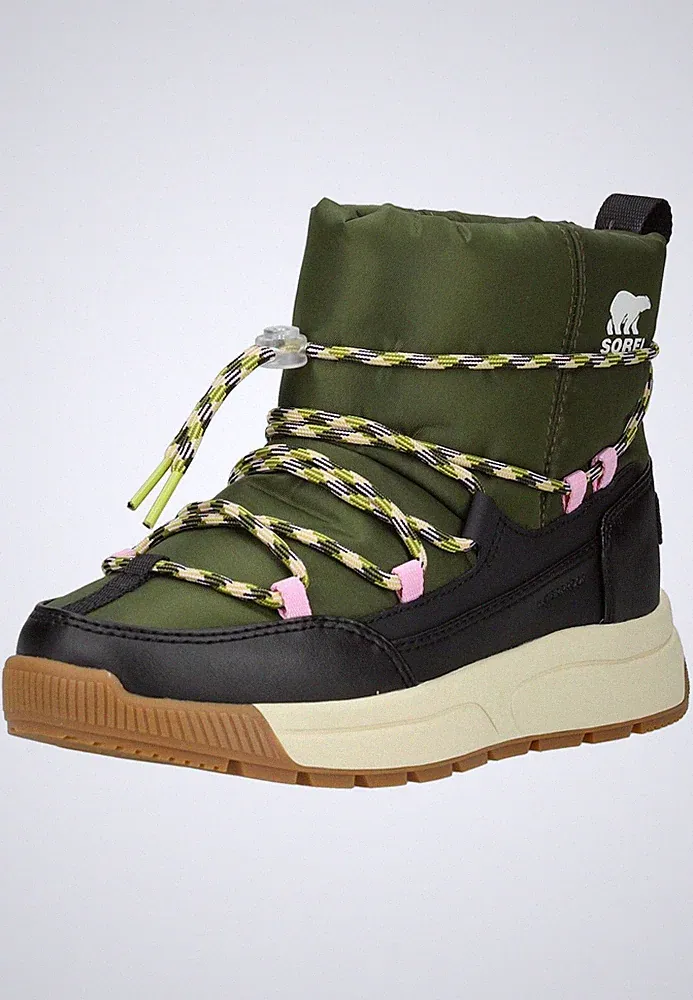 Sorel Stiefel WHITNEY™ III SLIP-ON WP Kunstleder Schnürsenkel NEU - A-Ware
