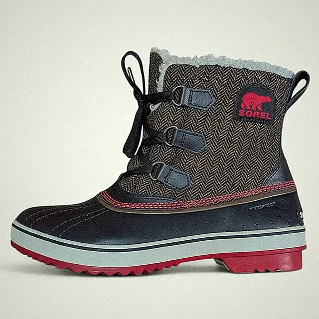 Sorel Tivoli Herringbone Waterproof Snow Boots US 10 EU 41
