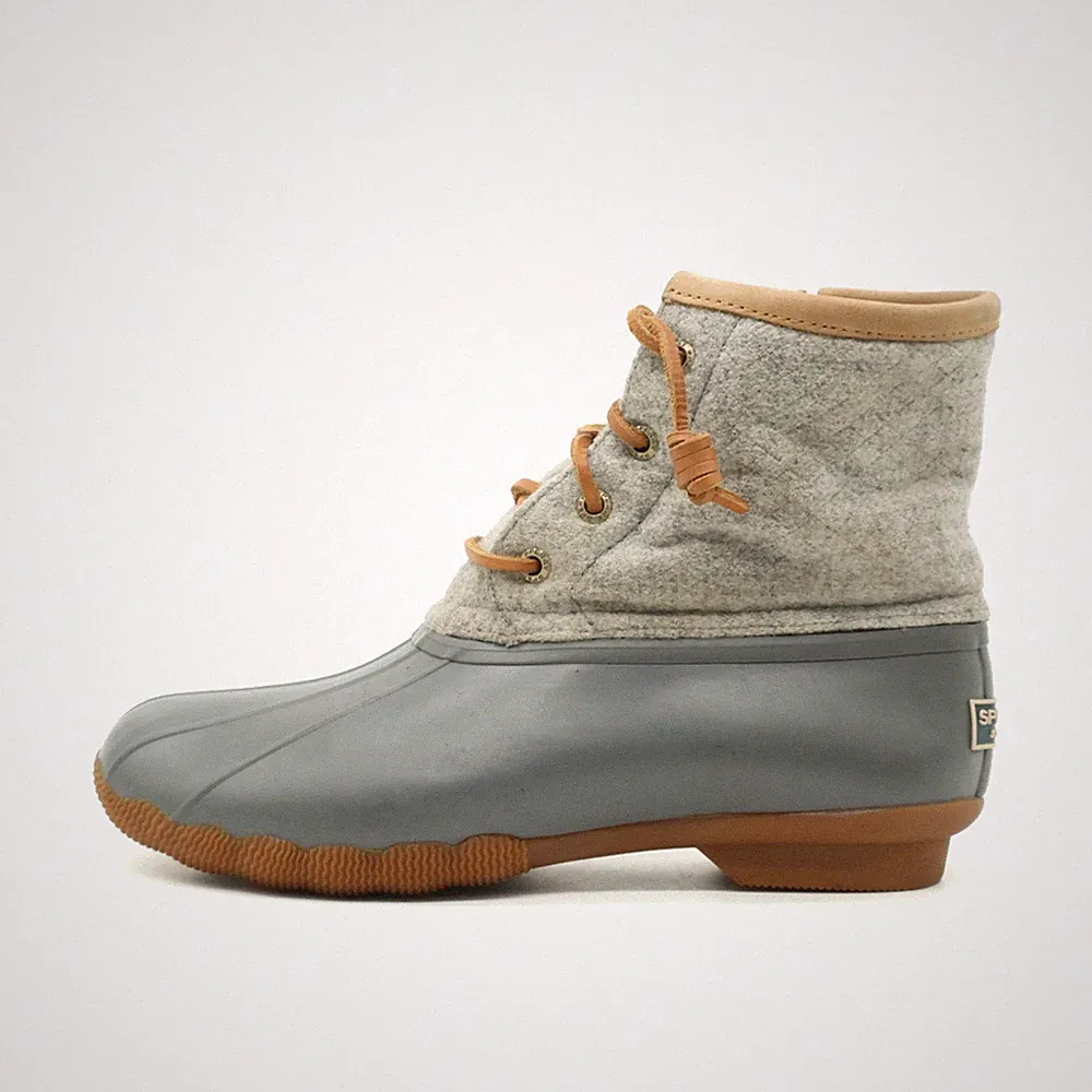 Sperry Damen STS82475 stiefeletten grau wolle acryl boot regenstiefel EU 36