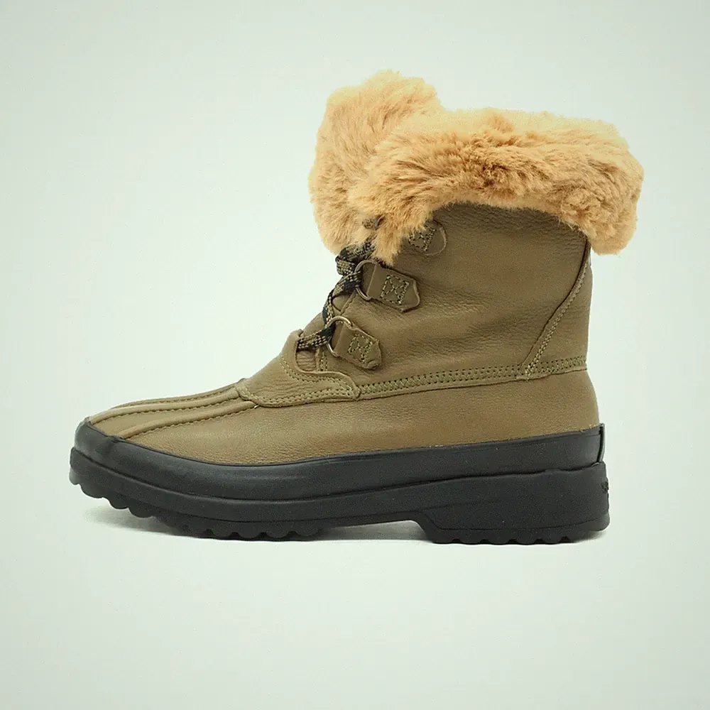 Sperry Damen STS83888 Stiefel Beige Braun Leder Outdoor Winterstiefel EU 41
