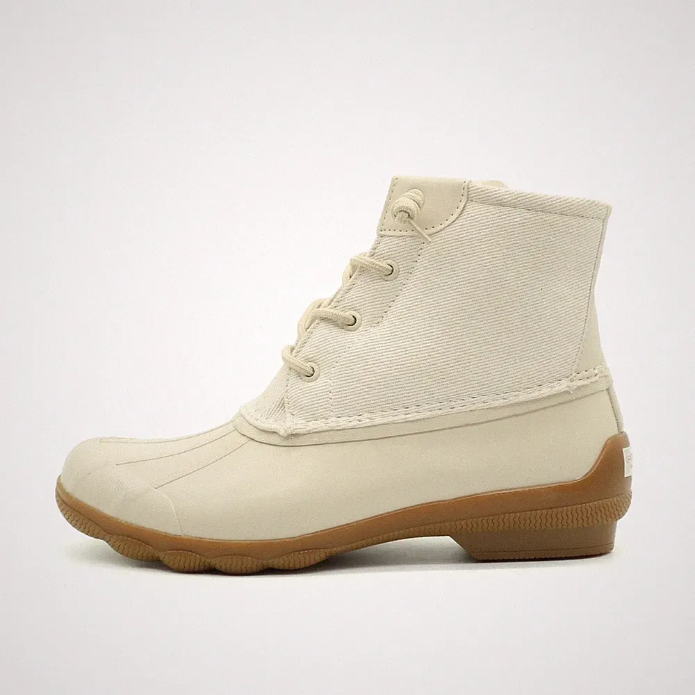 Sperry Damen STS86758 Boots Beige Seitenreißverschluss Regenstiefel EU 40