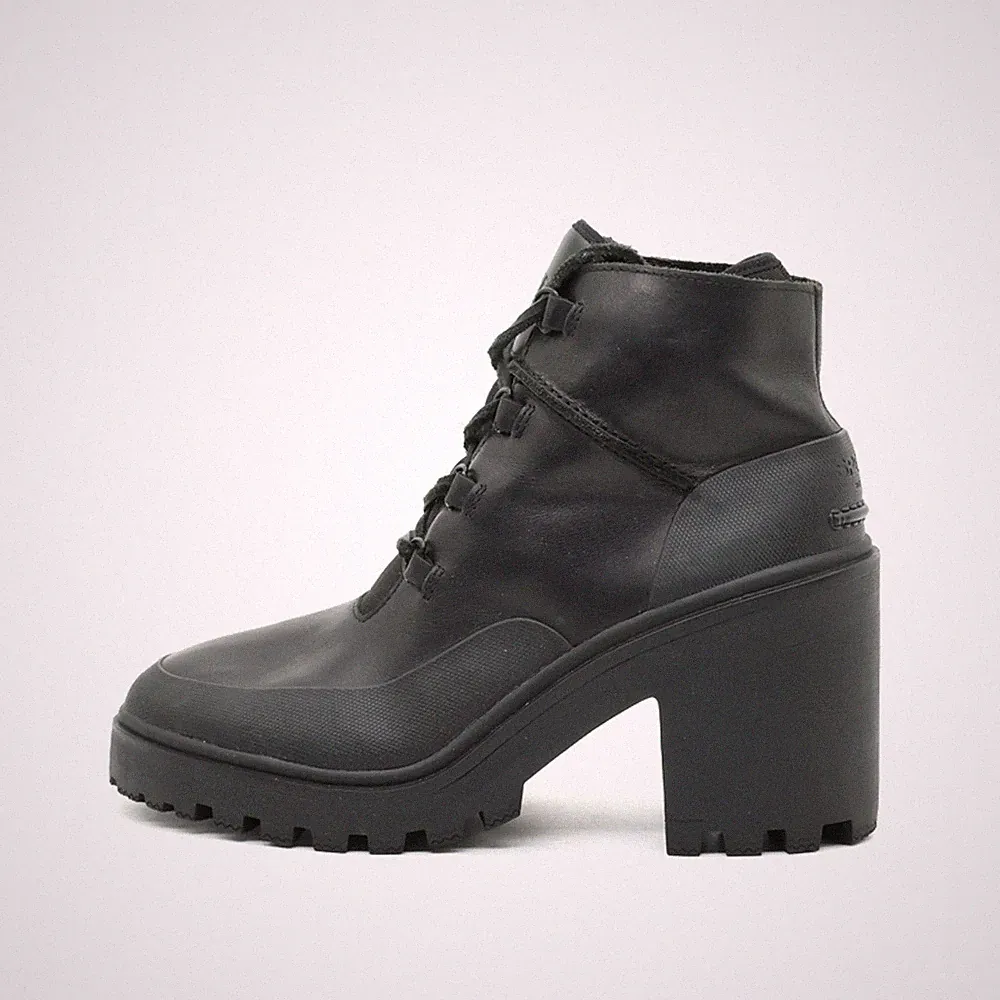 Sperry Damen STS86896 Stiefel Schwarz Leder Wasserdicht Stiefelette EU 39.5