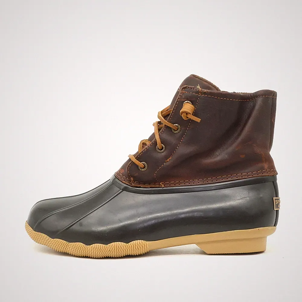 Sperry Damen STS91176 Stiefeletten braun schwarz Boot Outdoor-Stiefel EU 40,5